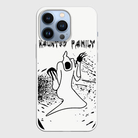 Чехол для iPhone 13 Pro с принтом KIZARU: HAUNTED FAMILY. в Екатеринбурге,  |  | born to trap | haunted family | kizaru | rep | кизару | музыка | олег нечипоренко | репер | рэп | хантед фэмили