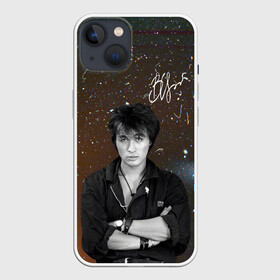 Чехол для iPhone 13 с принтом ВИКТОР ЦОЙ. в Екатеринбурге,  |  | viktor tsoi | виктор робертович цой | виктор цой | группа кино | кино | музыка | рок | рок группа кино | русский рок | цой | цой жив