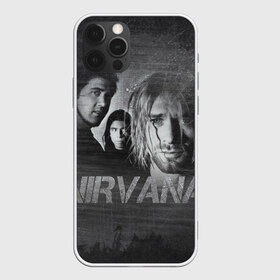 Чехол для iPhone 12 Pro Max с принтом Нирвана в Екатеринбурге, Силикон |  | Тематика изображения на принте: kurt cobain | nirvana | rock | курт кобейн | нирвана | рок