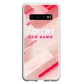 Чехол для Samsung Galaxy S10 с принтом FARCRY ФАРКРАЙ (S) в Екатеринбурге, Силикон | Область печати: задняя сторона чехла, без боковых панелей | Тематика изображения на принте: far cry | far cry 5 | far cry new dawn | farcry | fc 5 | fc5 | game | new dawn | игры | постапокалипсис | фар край | фар край 5