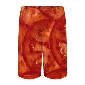 Детские спортивные шорты 3D с принтом Помидорки в Екатеринбурге,  100% полиэстер
 | пояс оформлен широкой мягкой резинкой, ткань тянется
 | арт | еда | лето | овощ | овощи | помидор | помидорки | помидоры | рисунок | томат | томаты