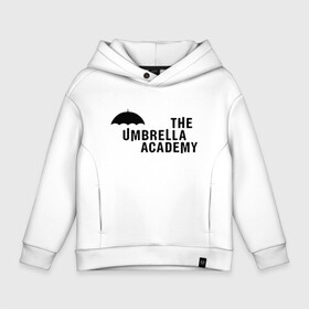 Детское худи Oversize хлопок с принтом Umbrella Academy в Екатеринбурге, френч-терри — 70% хлопок, 30% полиэстер. Мягкий теплый начес внутри —100% хлопок | боковые карманы, эластичные манжеты и нижняя кромка, капюшон на магнитной кнопке | netflix | serial | umbrella academy | академия | зонт | зонтик | нетфликс | сериал