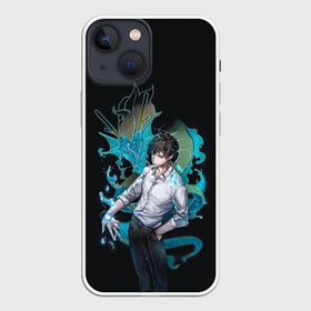 Чехол для iPhone 13 mini с принтом Дэви Хан в Екатеринбурге,  |  | anime | mad cow dae wi | mi ra yu | mira yu | mo ri jin | mori jin | the god of high school | аниме | бог старшей школы | боевые искусства | дэви хан | мира ю | мори джин | фантастика | фэнтези | экшен