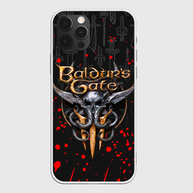 Чехол для iPhone 12 Pro Max с принтом BALDURS GATE в Екатеринбурге, Силикон |  | Тематика изображения на принте: baldur gates | baldur gates 3 | baldur s gate | baldur s gate 3 | game | игра.