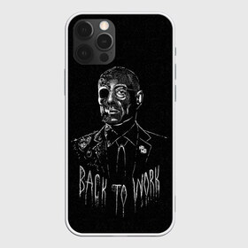 Чехол для iPhone 12 Pro Max с принтом Back to work в Екатеринбурге, Силикон |  | br ba | breaking bad | gus | gustavo fring | heisenberg | jesse pinkman | los pollos hermanos | vdzagmar | walter white | во все тяжкие | гус | густаво фринг | джесси пинкман | уолтер уайт | хайзенберг