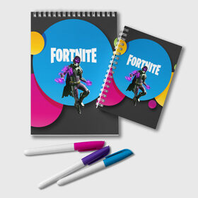 Блокнот с принтом FORTNITE (S) в Екатеринбурге, 100% бумага | 48 листов, плотность листов — 60 г/м2, плотность картонной обложки — 250 г/м2. Листы скреплены удобной пружинной спиралью. Цвет линий — светло-серый
 | epic games | fortnite | game | gamer | игры | фортнайт