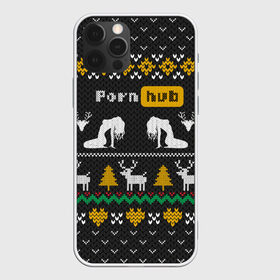 Чехол для iPhone 12 Pro Max с принтом Pornhub свитер с оленями в Екатеринбурге, Силикон |  | 2021 | knit | knitted | merch | new year | sweater | ugly sweater | вязанный | вязяный | зимний | лого | логотип | мерч | новый год | олени | рождественский | рождественский свитер | рождес