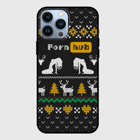 Чехол для iPhone 13 Pro Max с принтом Pornhub свитер с оленями в Екатеринбурге,  |  | 2021 | knit | knitted | merch | new year | sweater | ugly sweater | вязанный | вязяный | зимний | лого | логотип | мерч | новый год | олени | рождественский | рождественский свитер | рождес