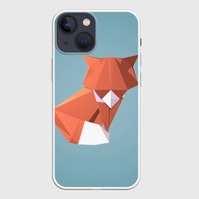 Чехол для iPhone 13 mini с принтом лиса в Екатеринбурге,  |  | геометрия | животные | звери | лиса