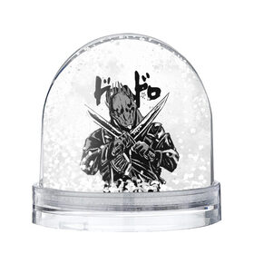 Снежный шар с принтом DOROHEDORO в Екатеринбурге, Пластик | Изображение внутри шара печатается на глянцевой фотобумаге с двух сторон | anime | caiman | dorohedoro | manga | аниме | дорохедоро | кайман | манга
