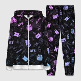 Женский костюм 3D с принтом BTS в Екатеринбурге,  |  | bangtan boys | big hit | bts | bts army | j hope | jimin | jin | jungkook | k pop | kpop | love yourself | map of the soul | rm | suga | v | wings | автограф | бтс | к поп