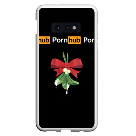 Чехол для Samsung S10E с принтом XXXMAS (PornHub) в Екатеринбурге, Силикон | Область печати: задняя сторона чехла, без боковых панелей | brazzers | christmas | marry | new | santa | snow | winter | xmas | xxxmas | year | год | дед | мороз | новый | пронохаб | снег