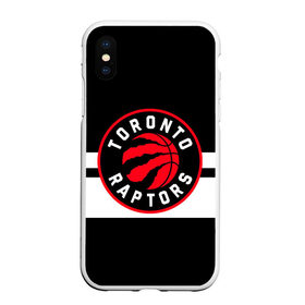 Чехол для iPhone XS Max матовый с принтом TORONTO RAPTORS в Екатеринбурге, Силикон | Область печати: задняя сторона чехла, без боковых панелей | basketball | canada | logo | nba | raptors | sport | team | toronto | usa | баскетбол | канада | логотип | мяч | нба | полосы | рэпторс | спорт | сша | торонто | черный