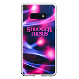 Чехол для Samsung S10E с принтом STRANGER THINGS (S) в Екатеринбурге, Силикон | Область печати: задняя сторона чехла, без боковых панелей | stranger things | очень странные дела