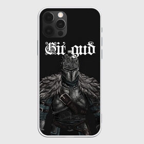 Чехол для iPhone 12 Pro Max с принтом Git gud в Екатеринбурге, Силикон |  | dark souls | demon souls | demons souls | demons souls remastered | git gud | гит гуд | дарк соулз | демон соулз