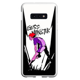 Чехол для Samsung S10E с принтом Gess monster в Екатеринбурге, Силикон | Область печати: задняя сторона чехла, без боковых панелей | anime | haikyu | haikyuu | hinata | karasuno | kei | nekoma | nishinoya | satori | tobio | yu | аниме | волейбол | волейбол аниме | кей | нишиноя ю | сатори | спорт | тобио | хината