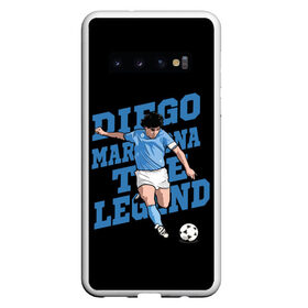 Чехол для Samsung Galaxy S10 с принтом Diego Maradona в Екатеринбурге, Силикон | Область печати: задняя сторона чехла, без боковых панелей | Тематика изображения на принте: 10 | 1960 | 2020 | argentina | barcelona | diego | football | legend | leo | lionel | maradona | messi | retro | rip | soccer | аргентина | барселона | бога | диего | легенда | лионель | марадона | месси | мяч | ретро | рука | форма | футбол