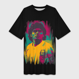 Платье-футболка 3D с принтом Diego Maradona в Екатеринбурге,  |  | 10 | 1960 | 2020 | argentina | barcelona | diego | football | legend | leo | lionel | maradona | messi | retro | rip | soccer | аргентина | барселона | бога | диего | легенда | лионель | марадона | месси | мяч | ретро | рука | форма | футбол