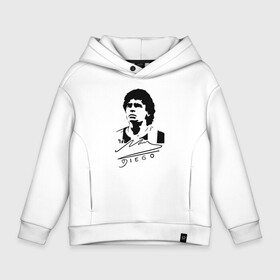 Детское худи Oversize хлопок с принтом Diego Maradona в Екатеринбурге, френч-терри — 70% хлопок, 30% полиэстер. Мягкий теплый начес внутри —100% хлопок | боковые карманы, эластичные манжеты и нижняя кромка, капюшон на магнитной кнопке | Тематика изображения на принте: 10 | 1960 | 2020 | argentina | barcelona | diego | football | legend | leo | lionel | maradona | messi | retro | rip | soccer | автограф | аргентина | барселона | бога | диего | легенда | лионель | марадона | месси | мяч | ретро | роспись | р