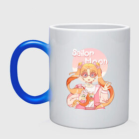 Кружка хамелеон с принтом Sailor Moon Coffee в Екатеринбурге, керамика | меняет цвет при нагревании, емкость 330 мл | anime | animegirl | cute | kavai | kavaii | madara | manga | sailor | sailorchibimoon | sailorjupiter | sailormars | sailormercury | sailormoon | sailormooncrystal | sailorvenus | usagi | usagitsukino | аниме | анимесейлормун | каваи | сейлормун