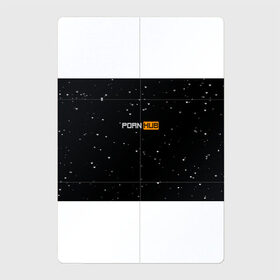 Магнитный плакат 2Х3 с принтом Pornhub в Екатеринбурге, Полимерный материал с магнитным слоем | 6 деталей размером 9*9 см | Тематика изображения на принте: black | черный