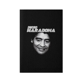 Обложка для паспорта матовая кожа с принтом Диего Марадона в Екатеринбурге, натуральная матовая кожа | размер 19,3 х 13,7 см; прозрачные пластиковые крепления | Тематика изображения на принте: diego | diego armando maradona | maradona | аргентина | диего | король | легенда | марадона | нападающий | полузащитник | футбол | футболист