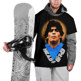 Накидка на куртку 3D с принтом Diego Maradona в Екатеринбурге, 100% полиэстер |  | Тематика изображения на принте: diego | diego armando maradona | legend | maradona | аргентина | диего | король | легенда | марадона | нападающий | полузащитник | футбол | футболист