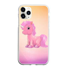 Чехол для iPhone 11 Pro Max матовый с принтом Unicorn в Екатеринбурге, Силикон |  | арт | графика | единорог | животные | звери | пони