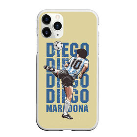 Чехол для iPhone 11 Pro Max матовый с принтом Diego Diego в Екатеринбурге, Силикон |  | Тематика изображения на принте: 10 номер | diego | football | maradona | maradonna | арегнтина | бога | диего | марадона | марадонна | ретро | рука | сборная аргентины | футбол | футболист