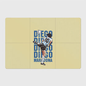 Магнитный плакат 3Х2 с принтом Diego Diego в Екатеринбурге, Полимерный материал с магнитным слоем | 6 деталей размером 9*9 см | Тематика изображения на принте: 10 номер | diego | football | maradona | maradonna | арегнтина | бога | диего | марадона | марадонна | ретро | рука | сборная аргентины | футбол | футболист