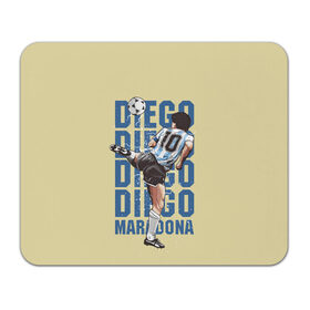 Коврик для мышки прямоугольный с принтом Diego Diego в Екатеринбурге, натуральный каучук | размер 230 х 185 мм; запечатка лицевой стороны | 10 номер | diego | football | maradona | maradonna | арегнтина | бога | диего | марадона | марадонна | ретро | рука | сборная аргентины | футбол | футболист