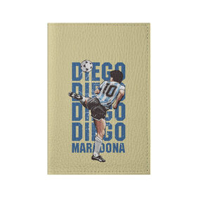 Обложка для паспорта матовая кожа с принтом Diego Diego в Екатеринбурге, натуральная матовая кожа | размер 19,3 х 13,7 см; прозрачные пластиковые крепления | 10 номер | diego | football | maradona | maradonna | арегнтина | бога | диего | марадона | марадонна | ретро | рука | сборная аргентины | футбол | футболист
