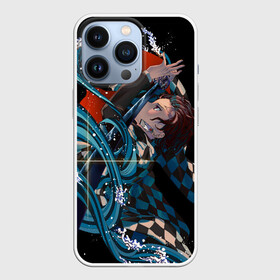 Чехол для iPhone 13 Pro с принтом КЛИНОК РАССЕКАЮЩИЙ ДЕМОНОВ в Екатеринбурге,  |  | anime | demon slayer | kimetsu no yaiba | агацума | аниме | бесконечный поезд | дыхание воды | зеницу | иноске | иноске хашибира | клинок | клинок рассекающий демонов | манга | недзуко | незука | незуко | нэзуко