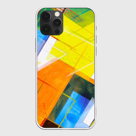 Чехол для iPhone 12 Pro Max с принтом Геометрический хаос в Екатеринбурге, Силикон |  | Тематика изображения на принте: абстракция | геометрия | квадрат | кисть | краска | прямоугольник | треугольник | фигура | хаос
