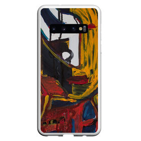 Чехол для Samsung Galaxy S10 с принтом Pan Gu в Екатеринбурге, Силикон | Область печати: задняя сторона чехла, без боковых панелей | искусство | картина | китай