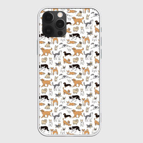 Чехол для iPhone 12 Pro Max с принтом Узор собаки много в Екатеринбурге, Силикон |  | гав | детский | домашнее животное | животный | звери | команды | лапы | любителю животных | морды | песель | песик | псы | собаки | собачка | узор | хвост | шаблон | щенки