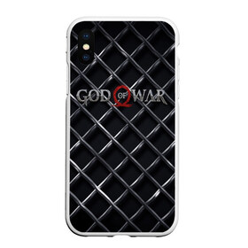 Чехол для iPhone XS Max матовый с принтом GOD OF WAR (S) в Екатеринбурге, Силикон | Область печати: задняя сторона чехла, без боковых панелей | god of war | god of war 2 | god of war ii | бог войны | война богов | колосс родосский | кратос | крик