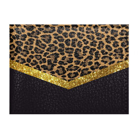 Обложка для студенческого билета с принтом Леопардовый принт в Екатеринбурге, натуральная кожа | Размер: 11*8 см; Печать на всей внешней стороне | success | swagg | блеск | блестки | животнй принт | золотистый | золото | золотой | леопард | леопардовый принт | понты | тигровый