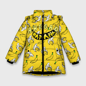 Зимняя куртка для девочек 3D с принтом AHEGAO (banana) в Екатеринбурге, ткань верха — 100% полиэстер; подклад — 100% полиэстер, утеплитель — 100% полиэстер. | длина ниже бедра, удлиненная спинка, воротник стойка и отстегивающийся капюшон. Есть боковые карманы с листочкой на кнопках, утяжки по низу изделия и внутренний карман на молнии. 

Предусмотрены светоотражающий принт на спинке, радужный светоотражающий элемент на пуллере молнии и на резинке для утяжки. | ahegao | banana | o face | аниме | термин | физиономия | япония