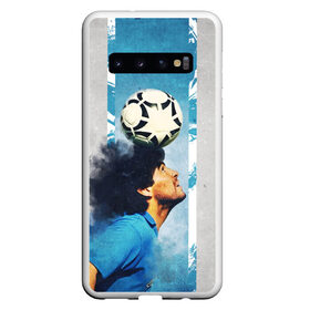 Чехол для Samsung Galaxy S10 с принтом Diego в Екатеринбурге, Силикон | Область печати: задняя сторона чехла, без боковых панелей | 10 номер | diego | football | maradona | maradonna | арегнтина | бога | диего | марадона | марадонна | ретро | рука | сборная аргентины | футбол | футболист