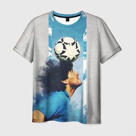 Мужская футболка 3D с принтом Diego в Екатеринбурге, 100% полиэфир | прямой крой, круглый вырез горловины, длина до линии бедер | Тематика изображения на принте: 10 номер | diego | football | maradona | maradonna | арегнтина | бога | диего | марадона | марадонна | ретро | рука | сборная аргентины | футбол | футболист