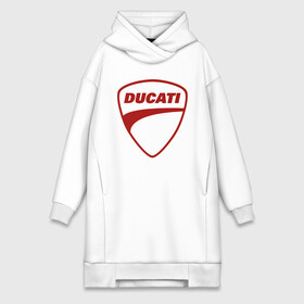 Платье-худи хлопок с принтом Ducati Logo | Дукати Лого (Z) в Екатеринбурге,  |  | audi | audi ag | corse | ducati | ducati corse | ducati motor holding | hypermotard | multistrada | panigale | scrambler | streetfighter | supersport | дукати | массимо борди | мото | фабио тальони