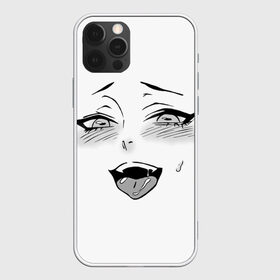 Чехол для iPhone 12 Pro Max с принтом ахегао в Екатеринбурге, Силикон |  | аниме | ахегао | девушка | лицо | язык