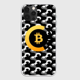 Чехол для iPhone 12 Pro с принтом BTC / БИТКОИН (S) в Екатеринбурге, силикон | область печати: задняя сторона чехла, без боковых панелей | bitcoin | btc | биткоин | валюта | деньги | криптовалюта