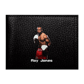 Обложка для студенческого билета с принтом Roy Jones в Екатеринбурге, натуральная кожа | Размер: 11*8 см; Печать на всей внешней стороне | boxer | boxing | great boxer | roy jones | roy jones lettering | roy jones print | бокс | боксер | великий боксер | надпись roy jones | принт roy jones | рой джонс