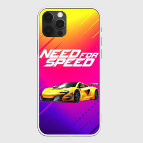 Чехол для iPhone 12 Pro с принтом NEED FO SPEED в Екатеринбурге, силикон | область печати: задняя сторона чехла, без боковых панелей | carbon | heat | hot pursuit | most wanted | need for speed | payback. | shift | underground 2 | unleashed | жажда скорости