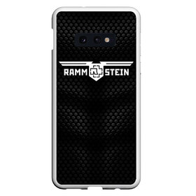 Чехол для Samsung S10E с принтом RAMMSTEIN (Z) в Екатеринбурге, Силикон | Область печати: задняя сторона чехла, без боковых панелей | Тематика изображения на принте: rammstein | till lindemann | готик метал | индастриал метал | пауль ландерс | рамштайн | рихард круспе | тилль линдеманн | хард рок