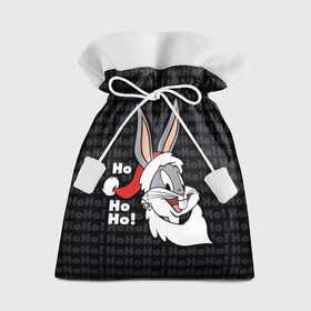 Подарочный 3D мешок с принтом Ho в Екатеринбурге, 100% полиэстер | Размер: 29*39 см | Тематика изображения на принте: bugs | bunny | looney | tunes | vdzajul | багз | бани | банни