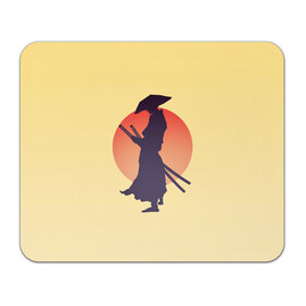 Коврик для мышки прямоугольный с принтом Ронин в Екатеринбурге, натуральный каучук | размер 230 х 185 мм; запечатка лицевой стороны | Тематика изображения на принте: bushido | japan | japanes | katana | ronin | samurai | sword | бусидо | воин | восходящее солнце | катана | кимоно | меч | мечник | рассвет | ронин | самурай | самурайский | силуэт | силуэт воина | солнце | якудза | японец