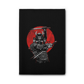 Обложка для автодокументов с принтом Samurai в Екатеринбурге, натуральная кожа |  размер 19,9*13 см; внутри 4 больших “конверта” для документов и один маленький отдел — туда идеально встанут права | 2077 | art | blood | cyber | cyberpunk | dead | death | demon | japan | mask | ninja | oni | samurai | shadow | shogun | tokyo | warior | арт | воин | война | демон | катана | кибер | киберпанк | кровь | маска | мертвый | ниндзя | путь | самурай